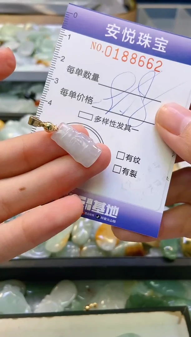 翡翠未镶嵌颈饰闪购0188662