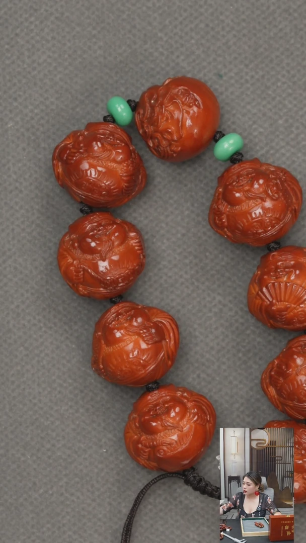 橄榄核吊坠那****雪橄榄核手串