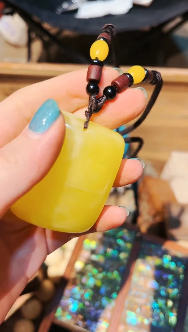 【闪购商品】蜜蜡颈饰未镶嵌七七精品专属链接75064