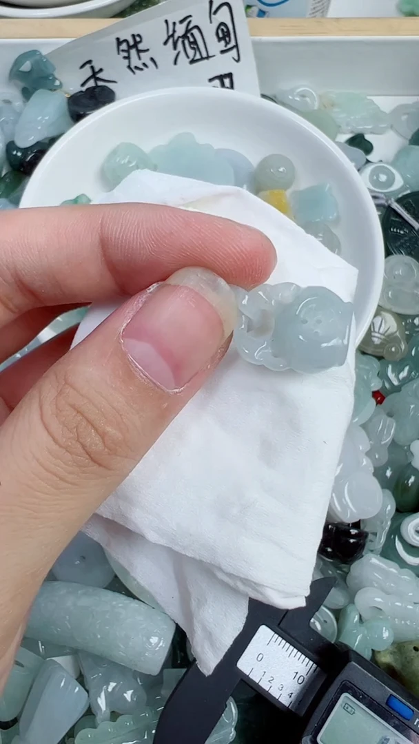 散珠翡翠657号链接，A货翡翠