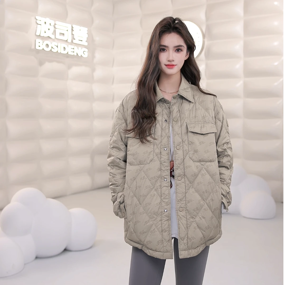 波司登秋冬新款户外轻薄保暖宽松舒适羽绒服轻薄