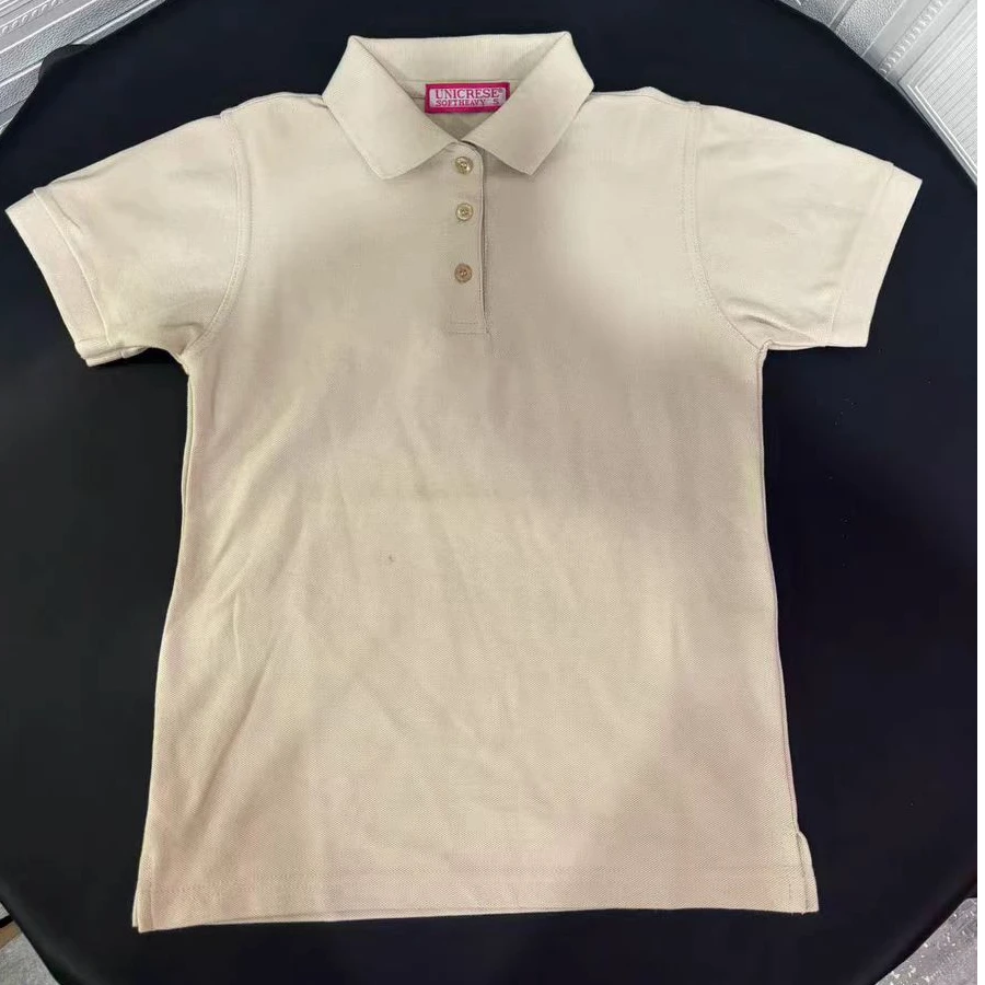 原单女士新款短袖polo翻领宽松百搭夏季新品经典舒适