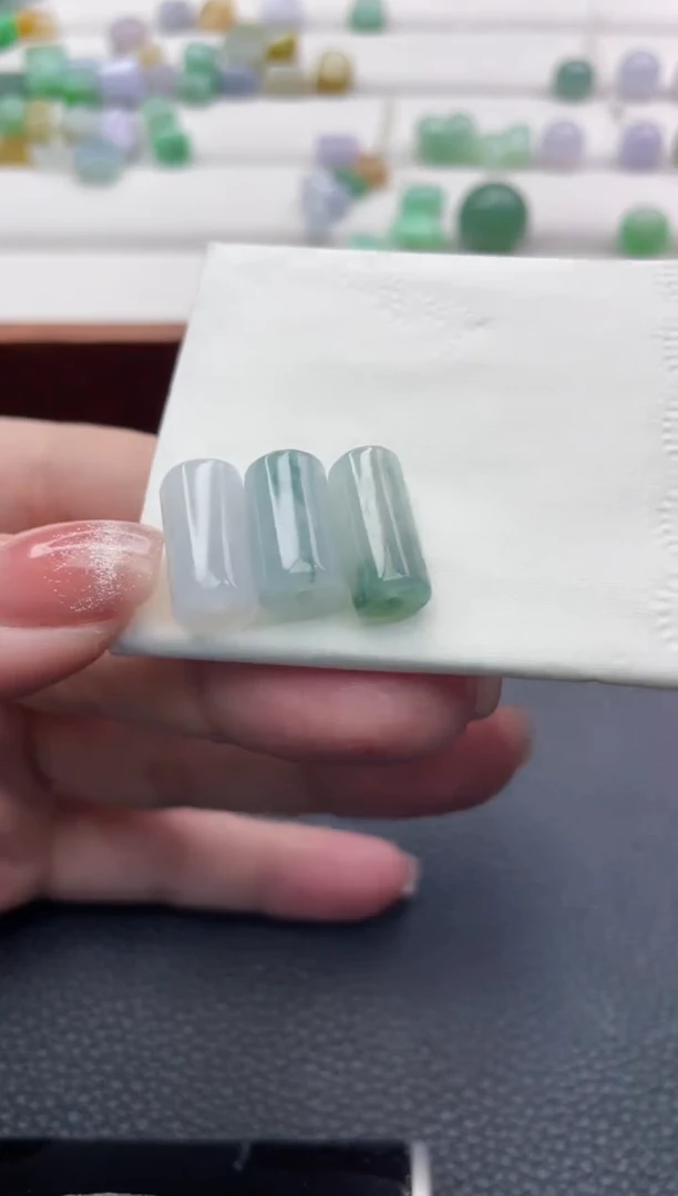 【闪购商品】定制翡翠未镶嵌珠子