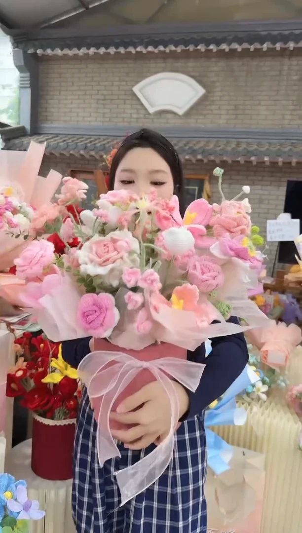 非遗手工定制花束，孤品清仓！！