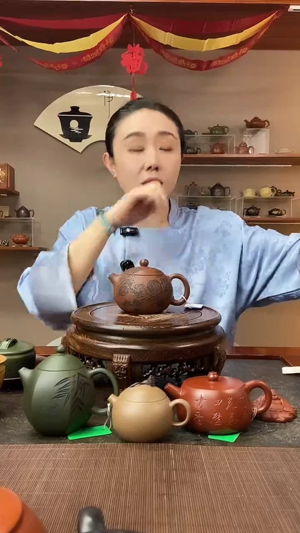 茶壶紫砂松鼠西施底槽清赵信军