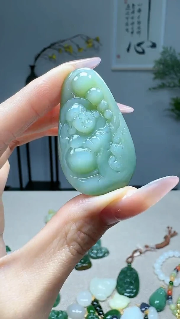 未镶嵌和田玉挂件1