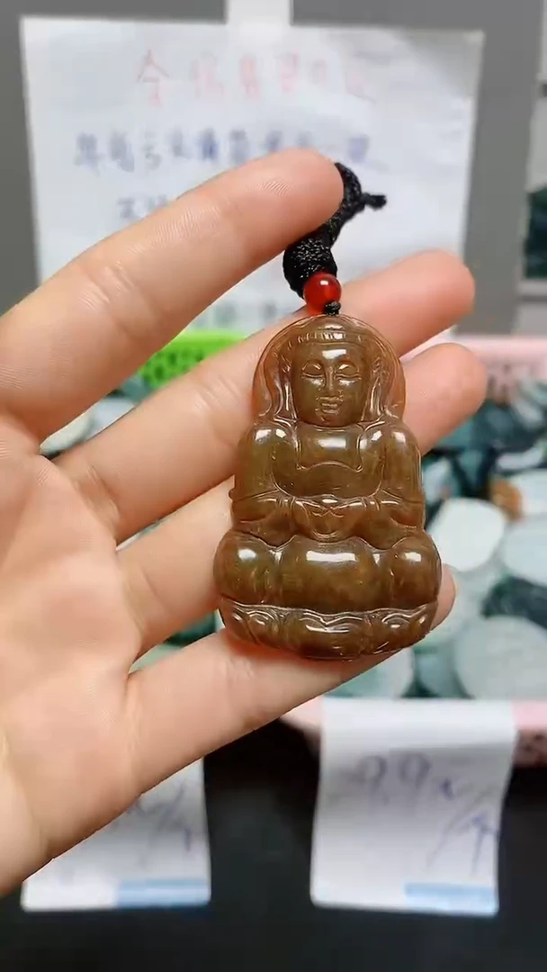 【闪购商品】翡翠颈饰未镶嵌天然翡翠A货