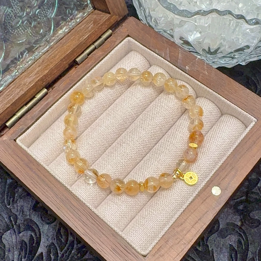 黄塔晶女款手串单圈2025新款