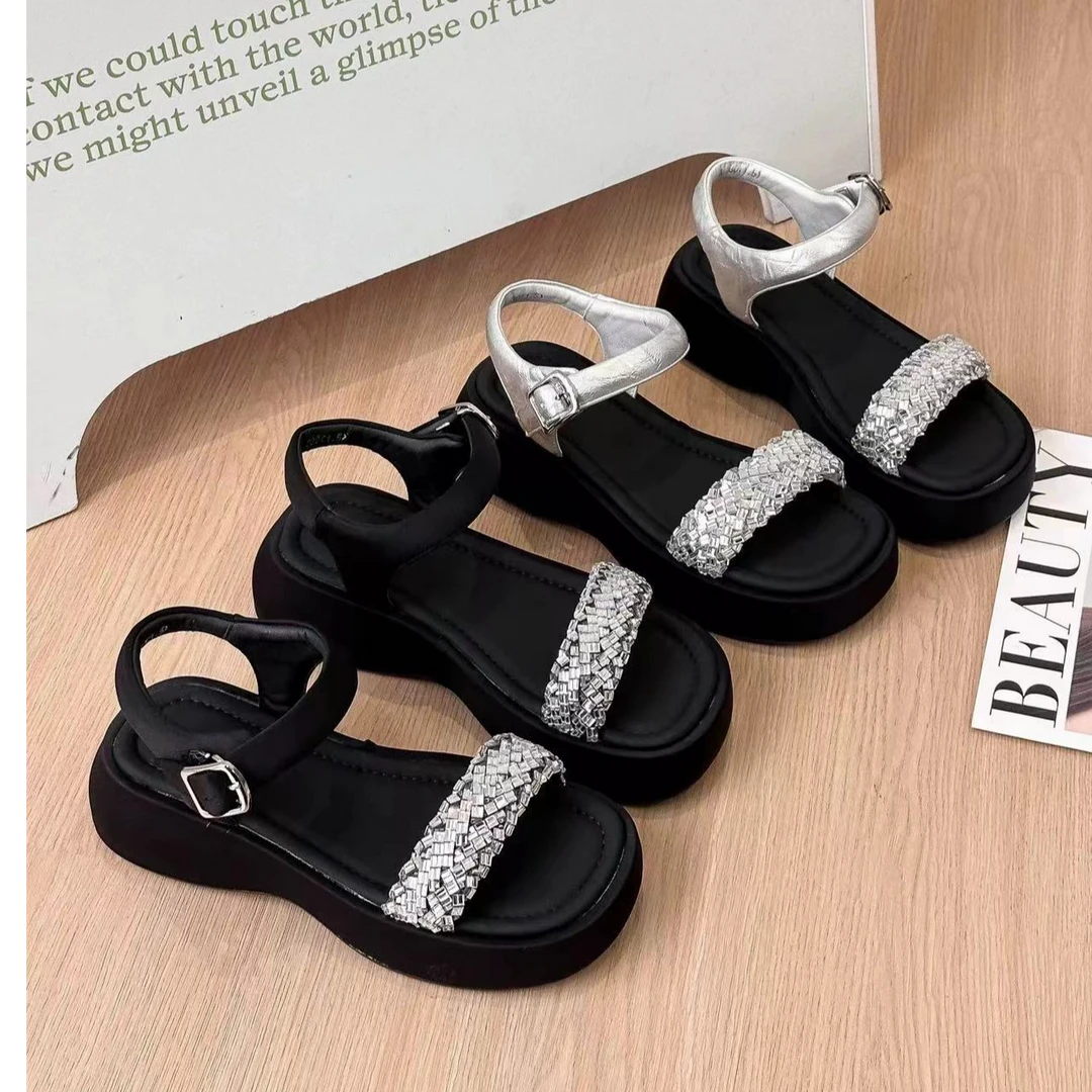 春夏法式拖鞋女新款配裙子仙女风凉鞋A58-11