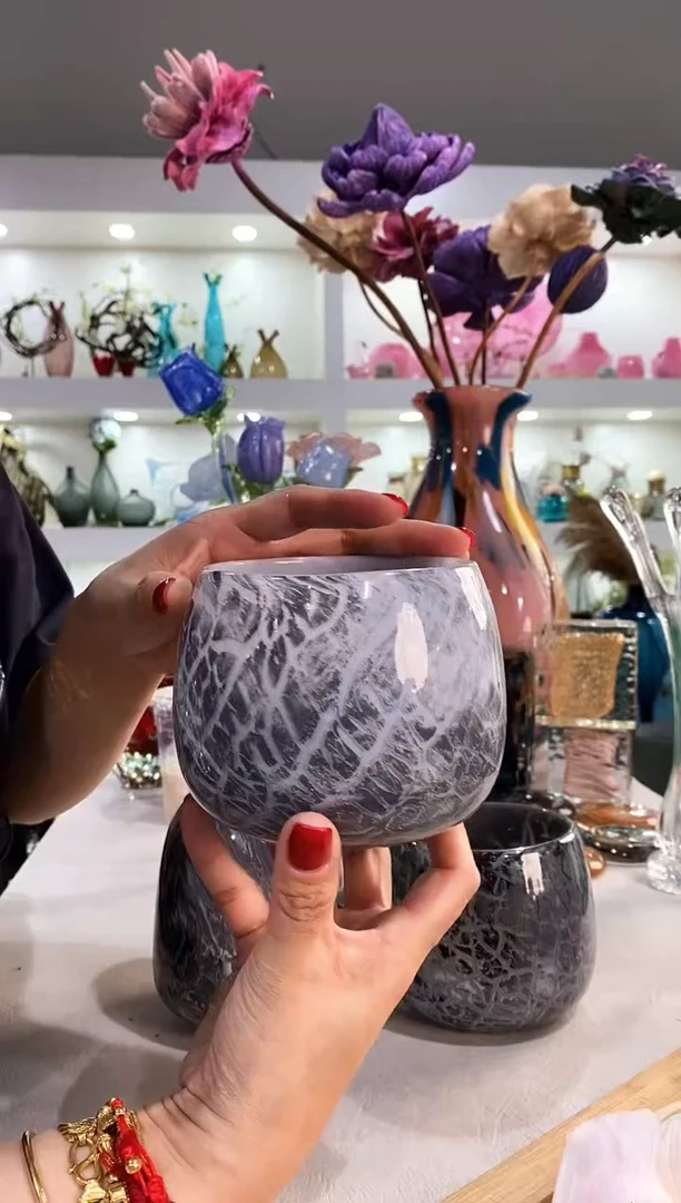 慕忆家手作琉璃花瓶