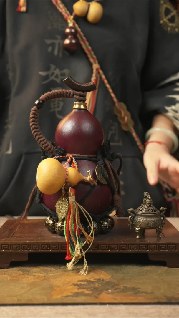 133大漆一物一拍记葫堂出品【不带手串】