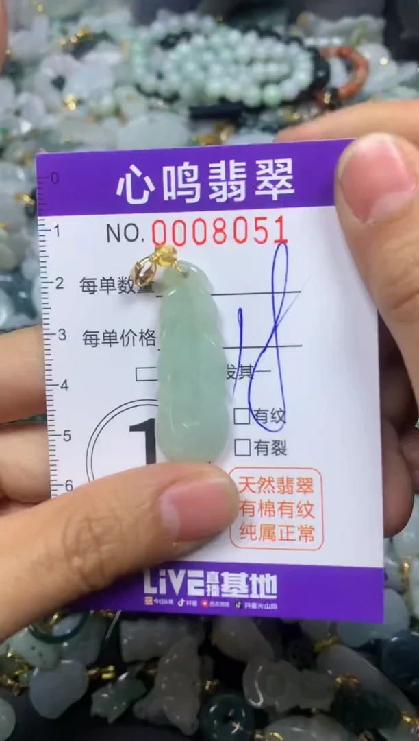 【闪购商品】翡翠颈饰未镶嵌闪购008051