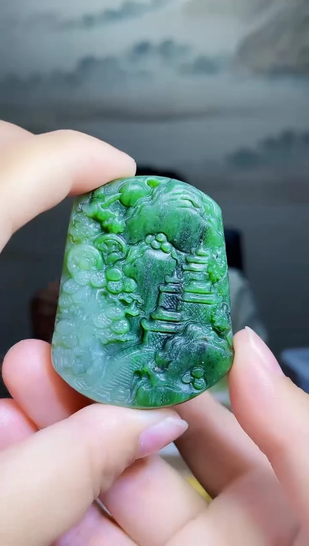 颈饰未镶嵌和田玉1