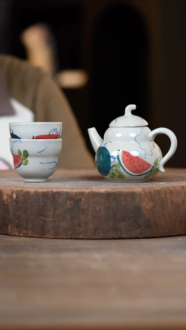 瓷片景德镇高温釉下彩（食品级）