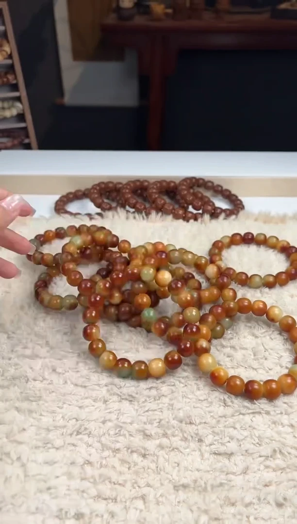 【闪购商品】菩提根/象牙果手串13糖壳（146）