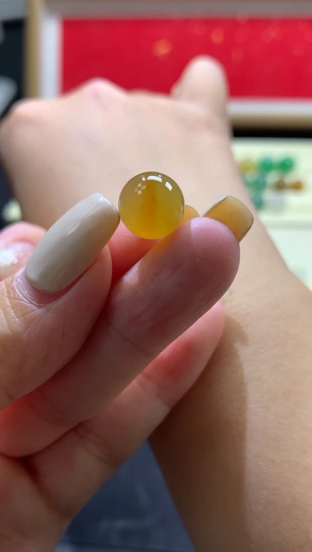 未镶嵌定制翡翠卡9.8mm