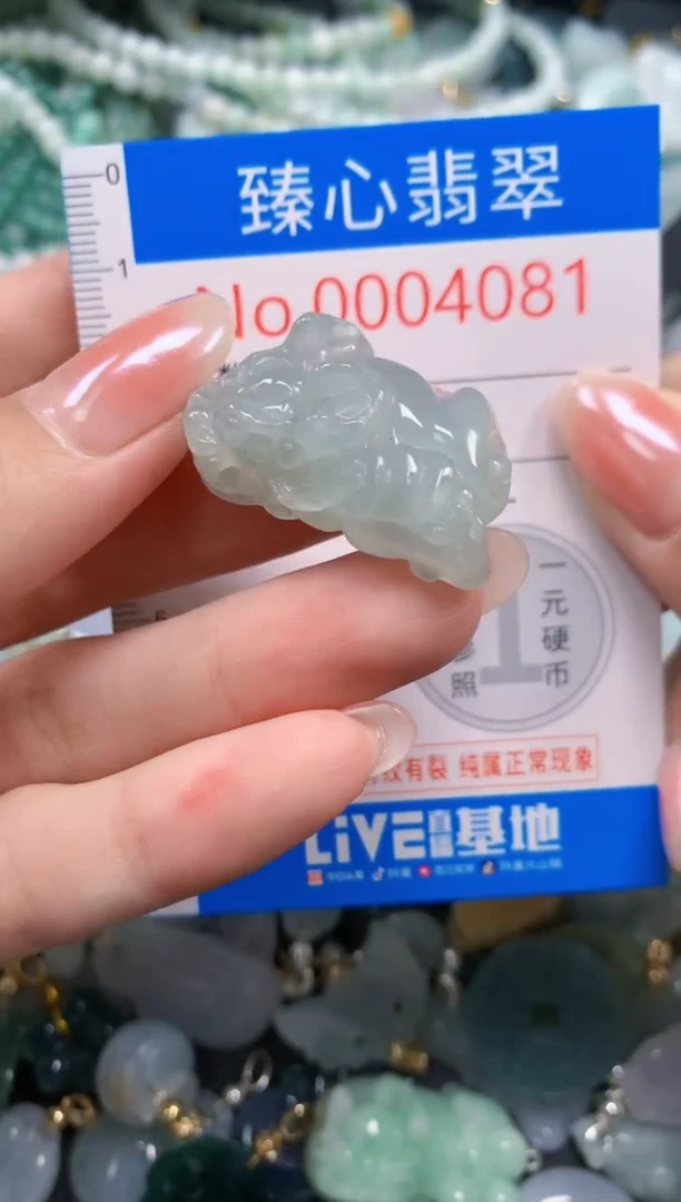 吊坠(不含链)未镶嵌翡翠4081