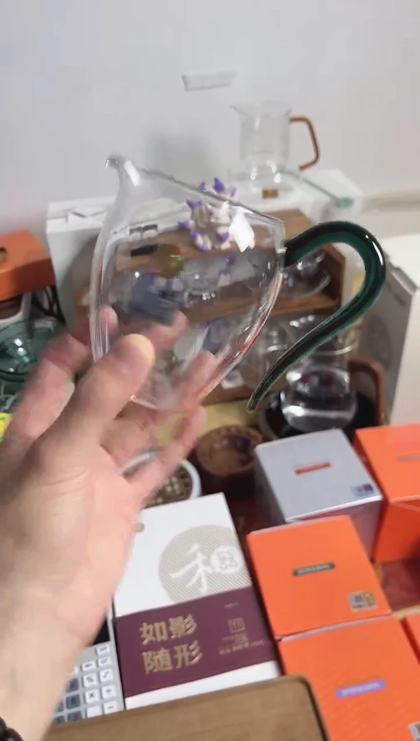 禾器有礼，怡然茶海墨绿色，，，，