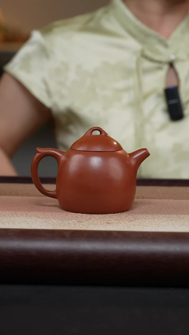 茶壶紫砂朱泥-秦权MH-1914