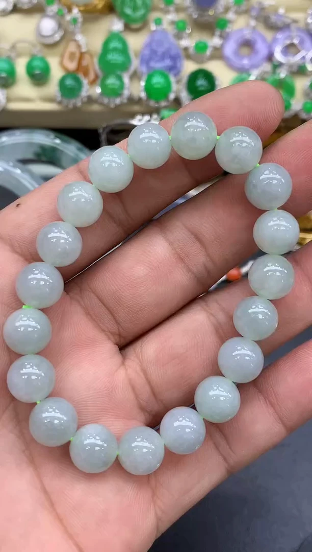 未镶嵌手串翡翠207-中国好珍宝