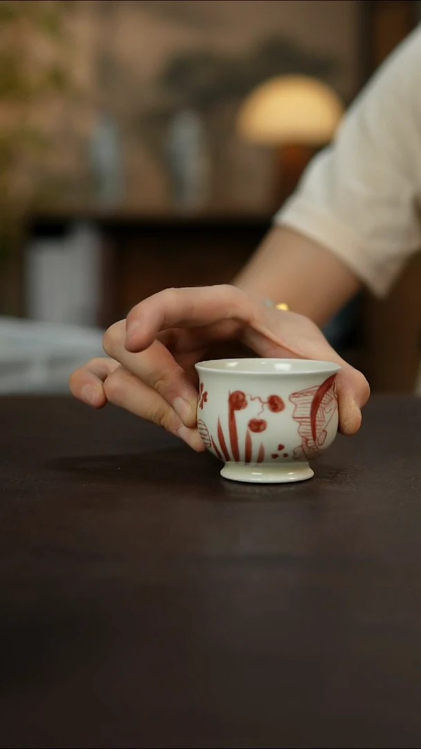 杯景德镇陶瓷杯碗柴烧多人00008