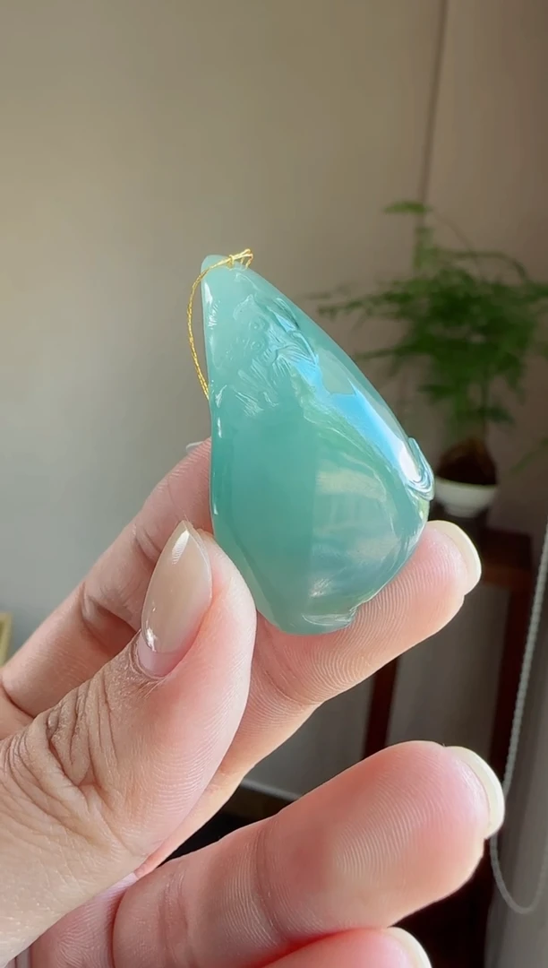 颈饰未镶嵌翡翠万物莲花 洋