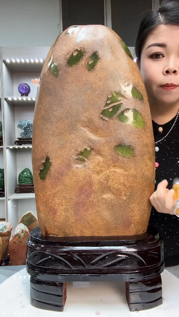 石材石头家居摆件办公室客厅玄关高档摆件