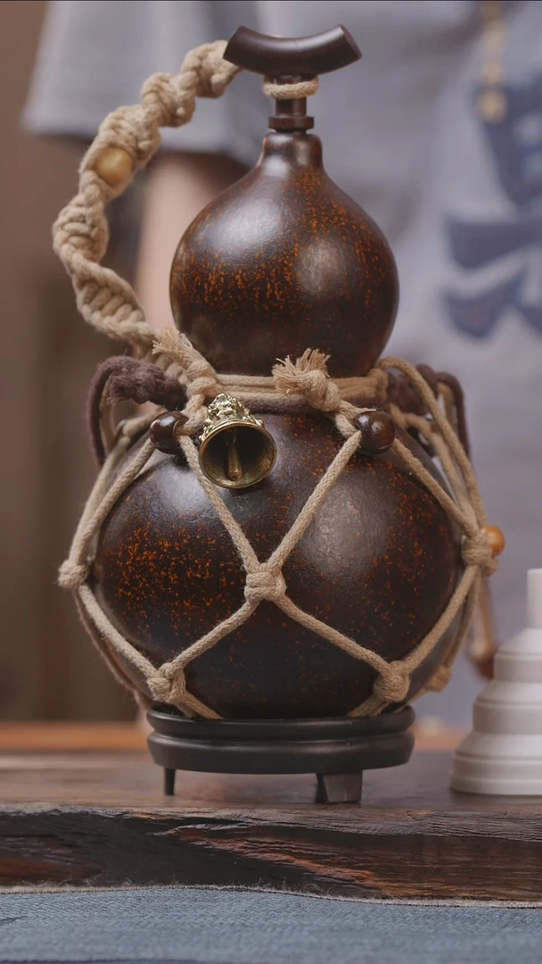 1459号精品大漆葫芦防腐防渗装水茶酒