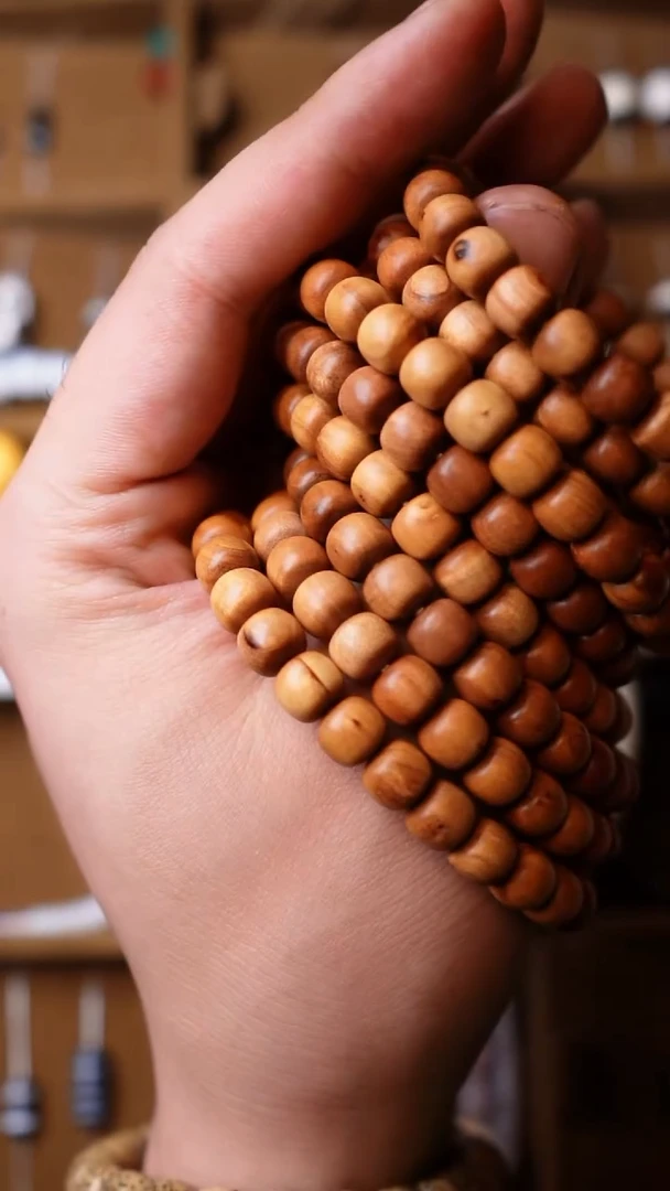 檀香木手串/手链老山檀香8.5mm微瑕