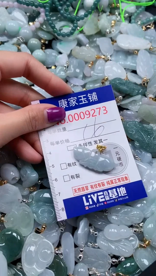颈饰未镶嵌翡翠9273