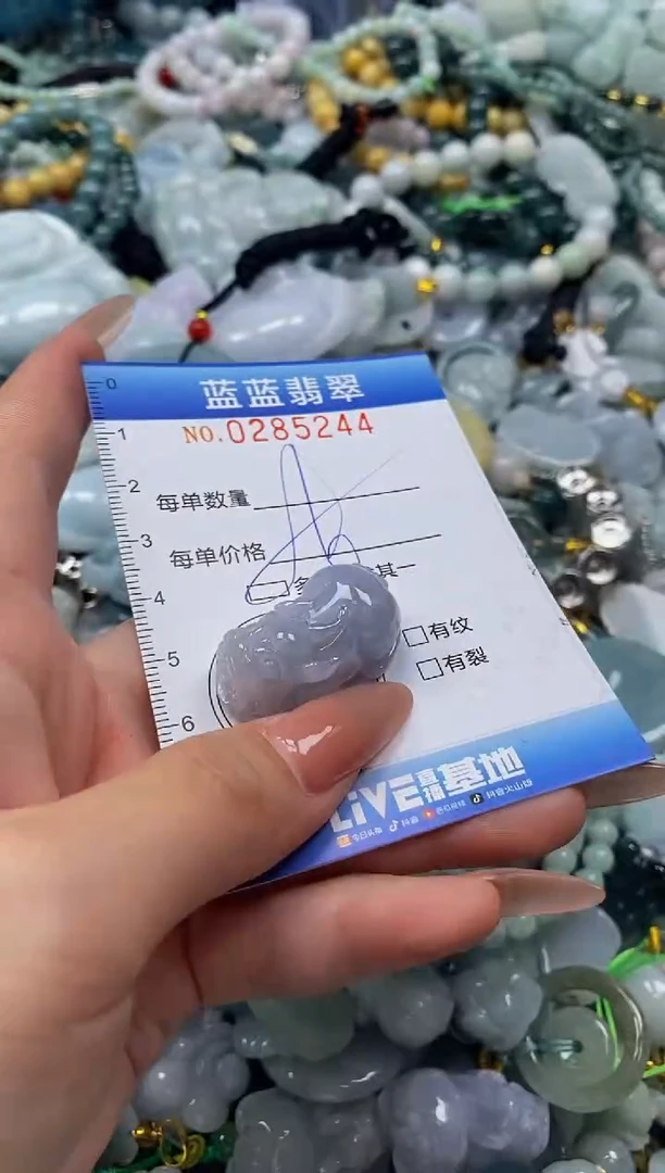 翡翠未镶嵌颈饰闪购0285244多样性发其一