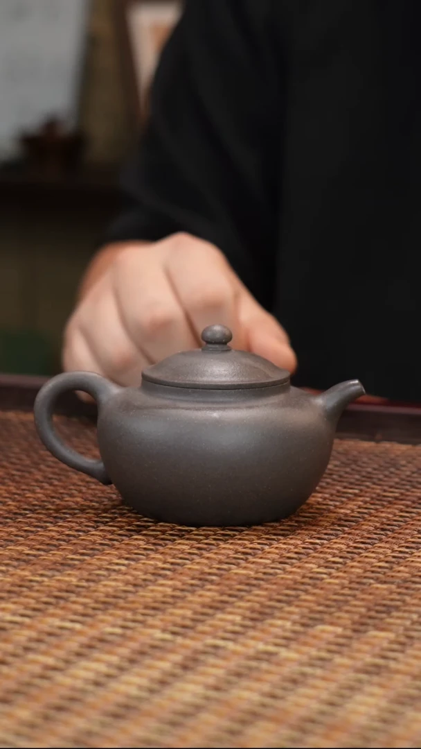茶壶紫砂汀禾紫砂圆满