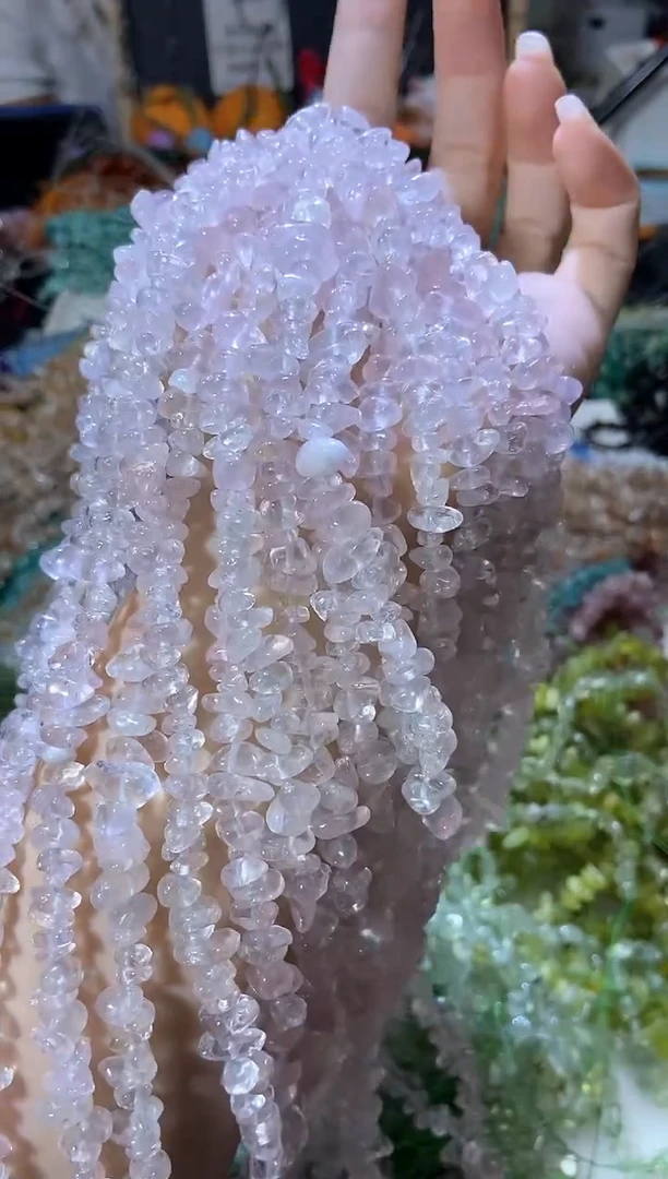 水晶珠宝半成品未镶嵌芙蓉晶