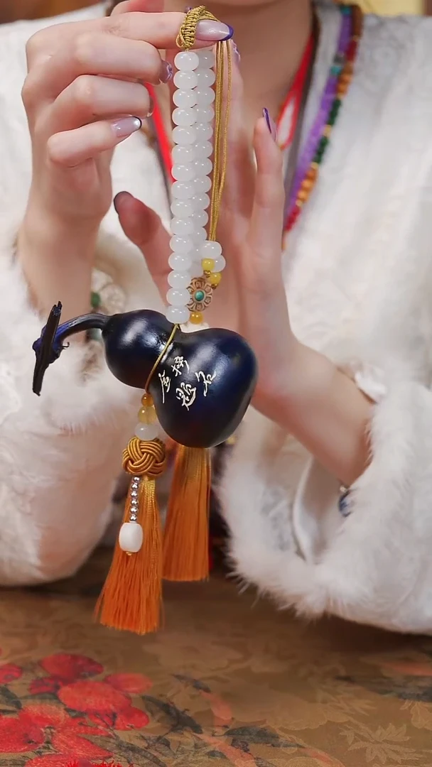 152漆艺工艺小葫芦29.9