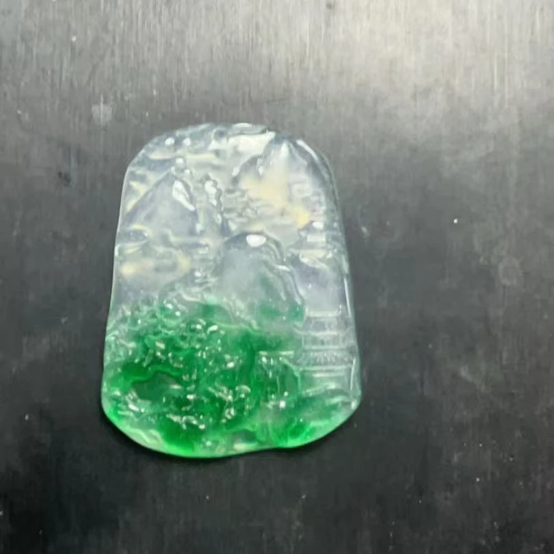 166大老表精美山水绿花大牌子
