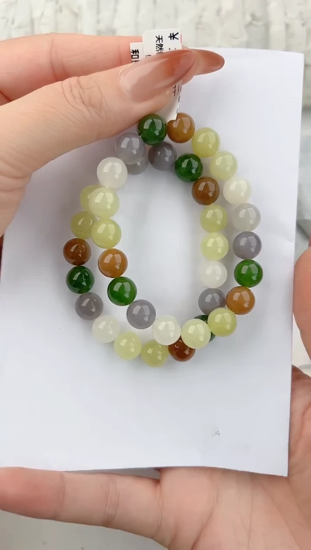 未镶嵌手链和田玉1拍一发一多样性发