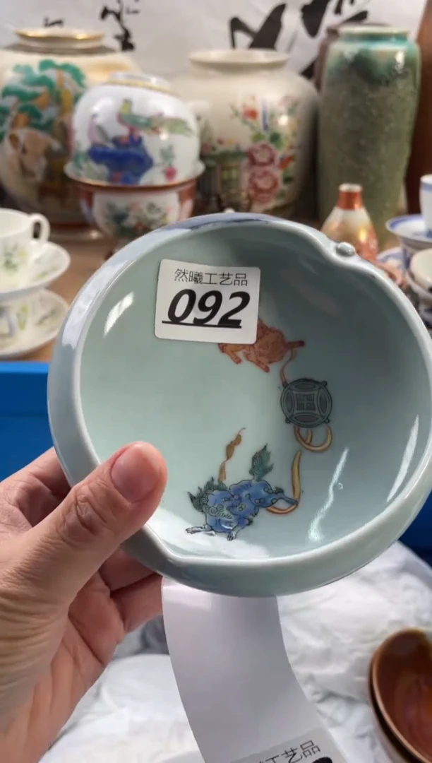 【闪购商品】瓷片092然曦工艺品18包邮