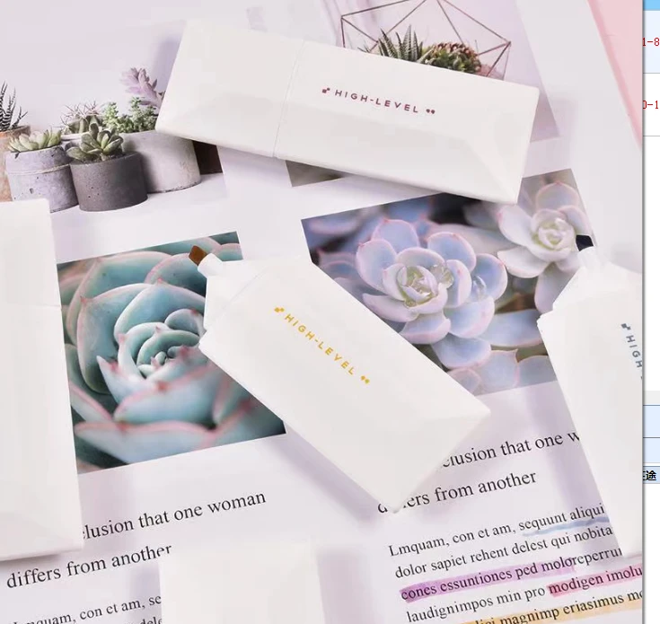 卡片大容量速干荧光笔【颜色不挑】