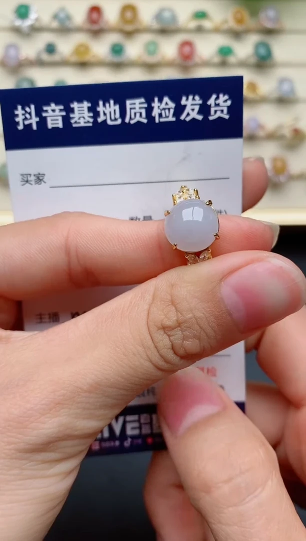 【闪购商品】翡翠戒指银S925镶嵌......