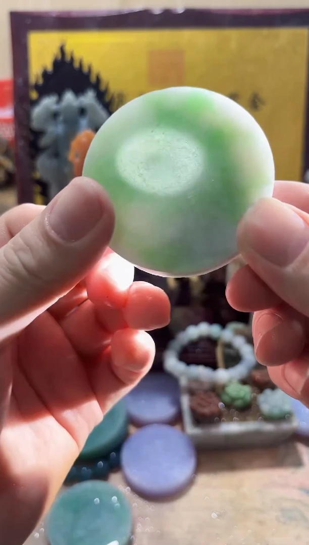 未镶嵌挂件翡翠A货常星8203