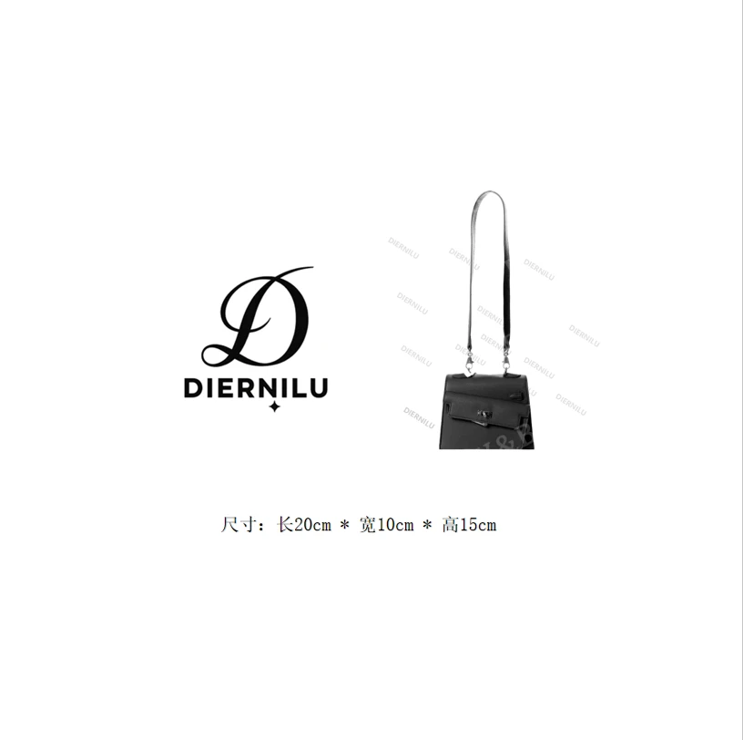 【晚晚真皮高定】原创设计 真皮高定手提单肩包 BV5520-黑色