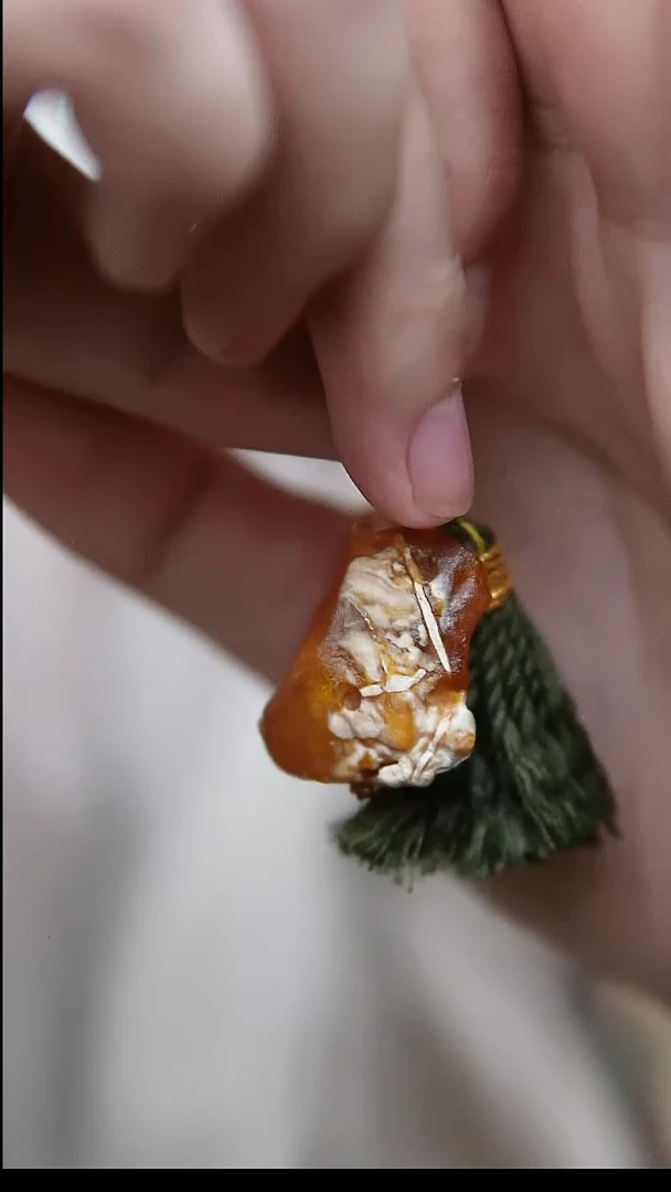裸石蜜蜡未镶嵌*蜜蜡提溜*活扣头可拆*百搭手串项链