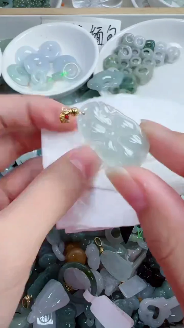 散珠翡翠427号链接，A货翡翠