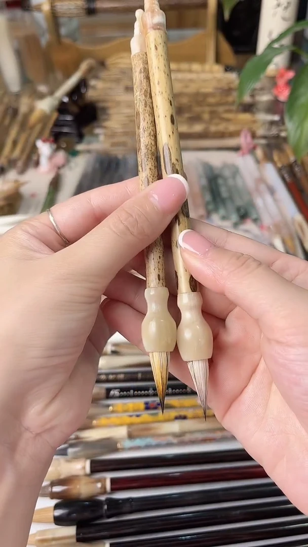 【清水试笔，拒绝蘸墨】墨舞笔庄毛笔2支