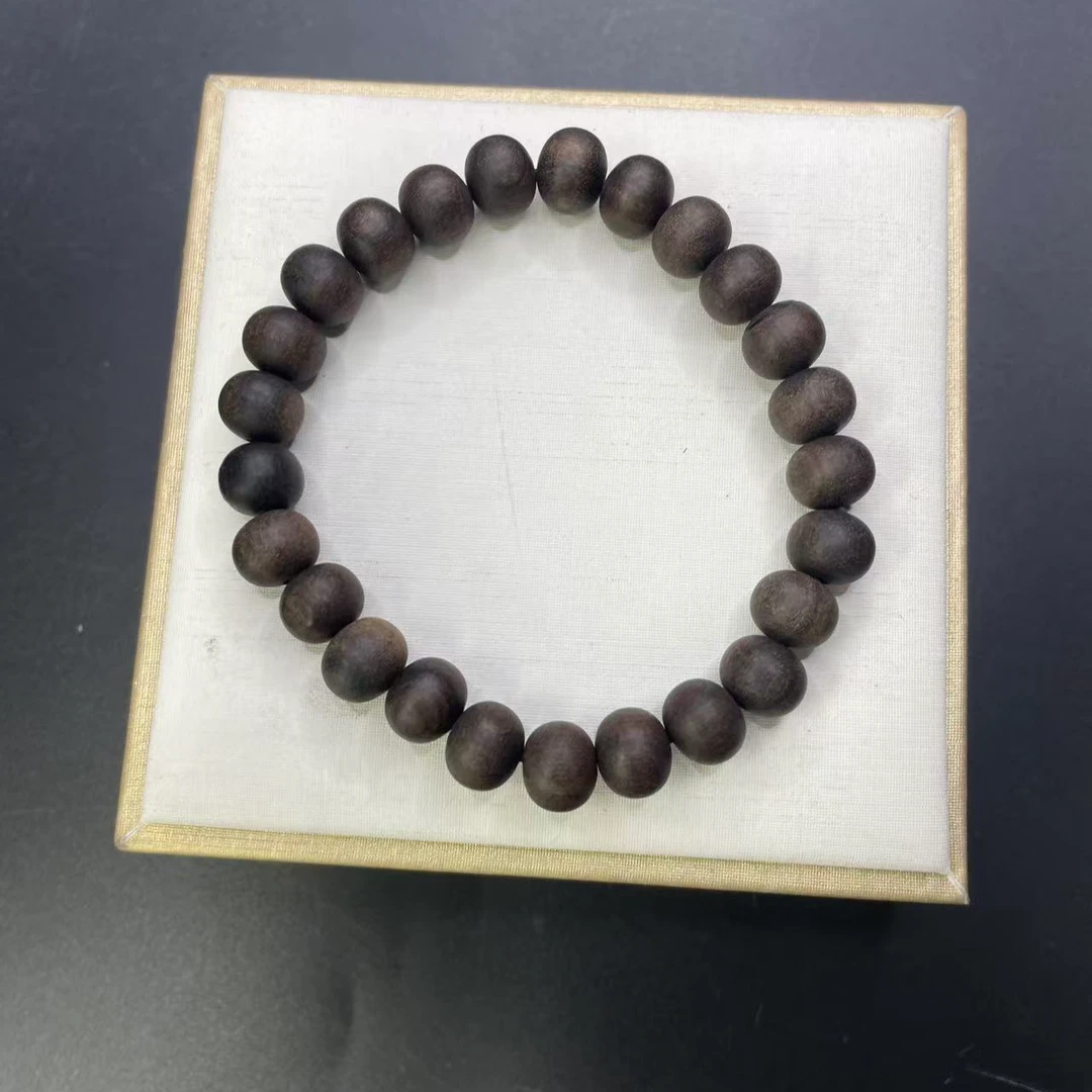 【小杰推荐】阴沉木木文玩圆珠手串 （多样性发其一）6346