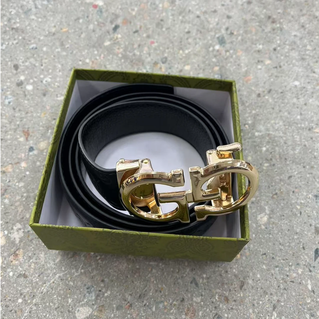 男士皮带内穿男款商务百搭休闲潮流高档时尚裤腰带