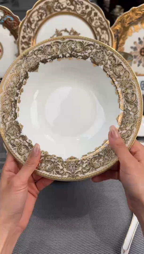 【闪购商品】瓷片8.5英寸草帽盘2个福利款