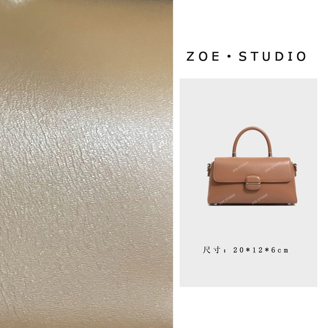 【佐伊甄选】SLBL-8821-栗棕韩版时尚气质小众肩包轻奢斜挎包包女