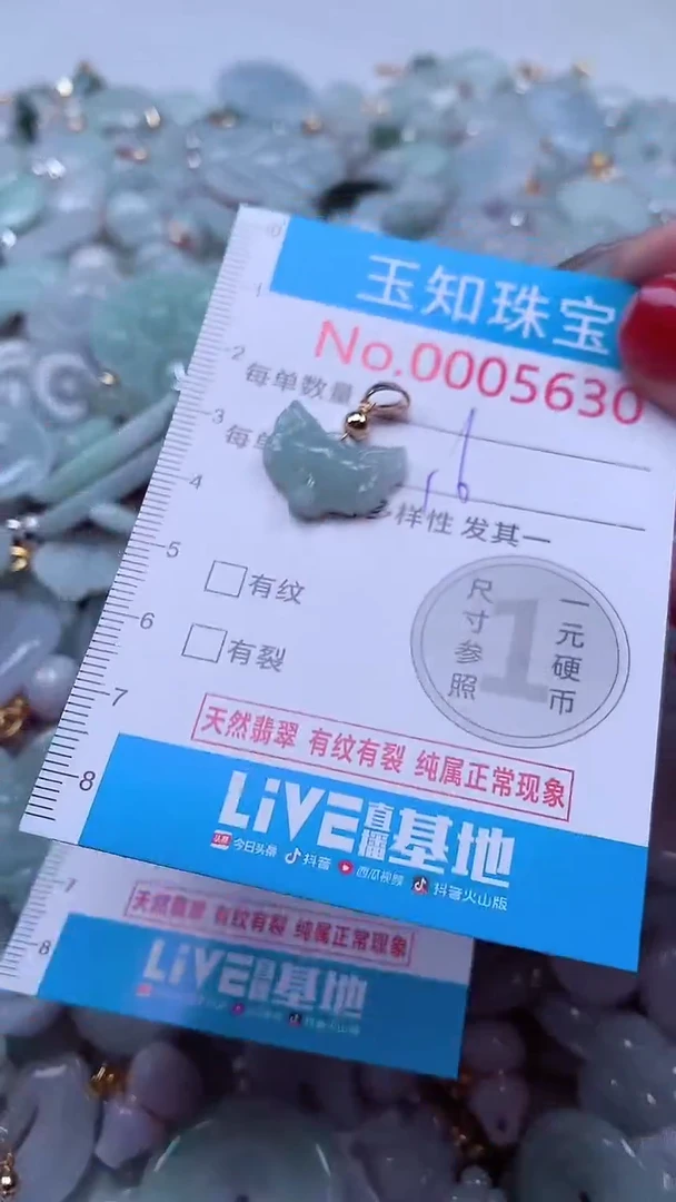 吊坠(不含链)未镶嵌翡翠5630