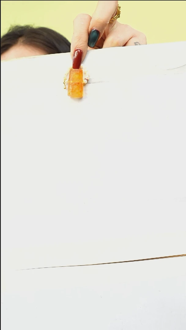 【闪购商品】琥珀戒指银S925镶嵌多样性发一